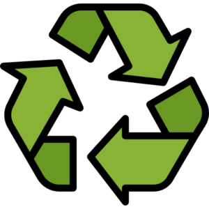 green recycling logo